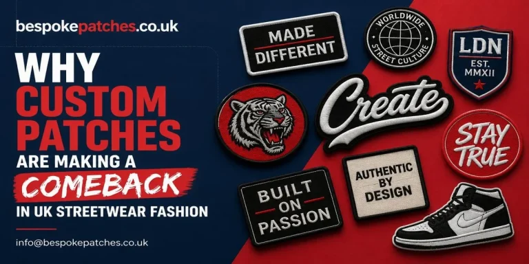 Why Custom Patches Are Making a Comeback in UK Streetwear Fashion